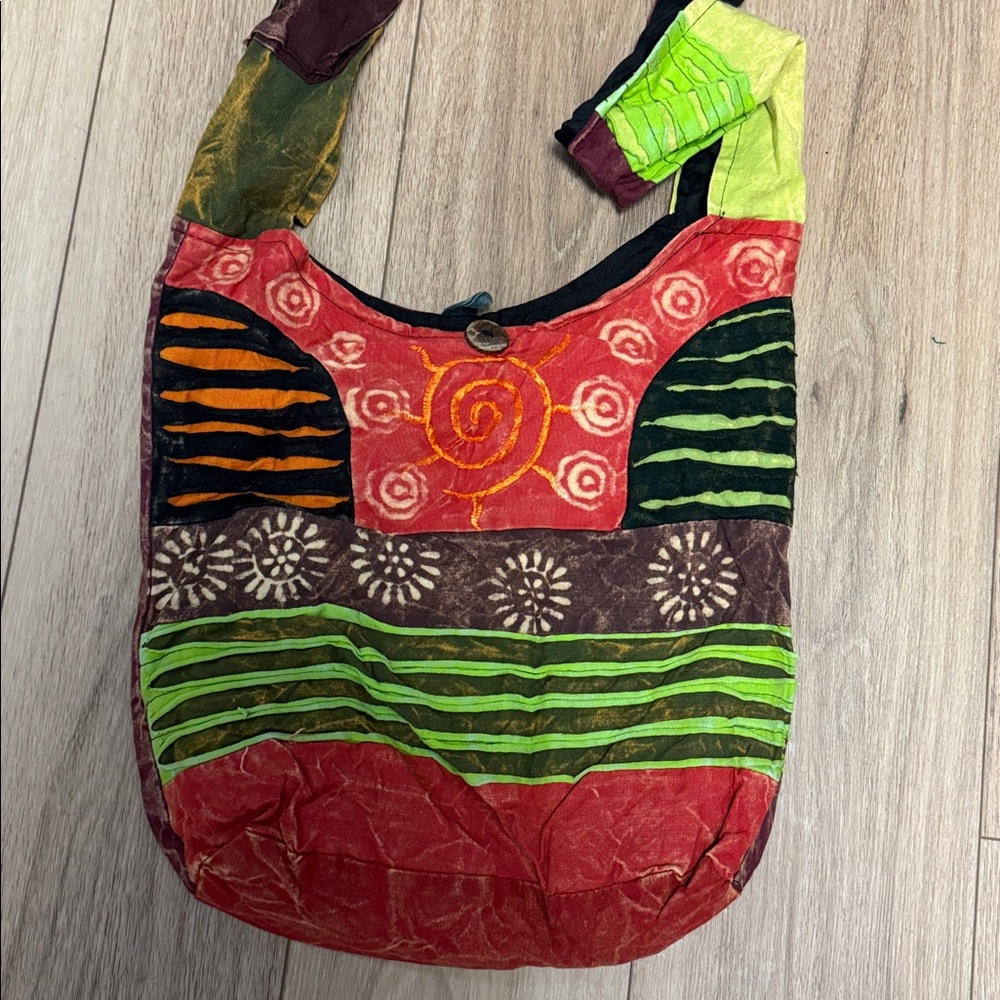 Kathmandu NWOT LARGE Colorful Bohemian HIPPIE Shoulder Bag